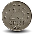 ANTILLES NEERLANDAISES - PIECE de 25 Cents - 1971 – Km11 – JeromeCollection