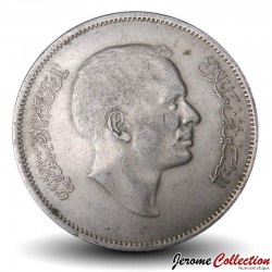 JORDANIE - Pièce de 100 Fils - Roi Hussein - ١٩٧٥ - 1975