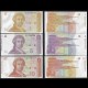 CROATIE - SET / LOT de 3 Billets Différents - 1 5 10 Dinara - Ruder Bosković - 1991 – P16 17 18 – JeromeCollection