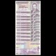 BURUNDI - Lot de 10 Billets de 100 Francs - 1.09.2011 – P44b – JeromeCollection