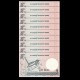 BANGLADESH - Lot de 10 Billets de 2 Taka - Pie - 2010 – P6cn – JeromeCollection