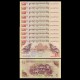 BHOUTAN- Lot de 10 Billets de 5 Ngultrum - Le Taktsang de Paro - 2011 – P8 – JeromeCollection