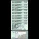 MONGOLIE- Lot de 10 Billets de 10 Tögrög - Sukhe Bataar / Chevaux - 2011 – P62 – JeromeCollection
