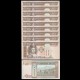 MONGOLIE- Lot de 10 Billets de 50 Tögrög - Sukhe Bataar / Chevaux - 2000 – P64a – JeromeCollection