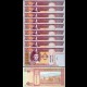 MONGOLIE- Lot de 10 Billets de 20 Tögrög - Sukhe Bataar / Chevaux - 2011 – P63f – JeromeCollection