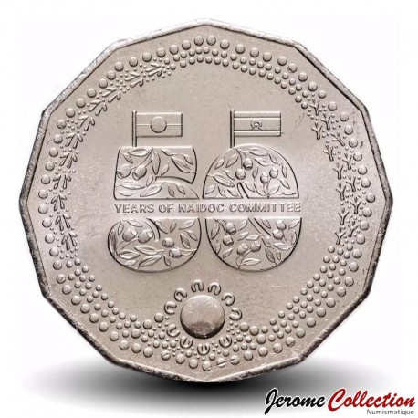 AUSTRALIE - PIECE de 50 Cents - 50 Ans du NAIDOC - 2024 – Km4776 – JeromeCollection