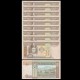 MONGOLIE- Lot de 10 Billets de 50 Tögrög - Sukhe Bataar / Chevaux - 2013 – P64c – JeromeCollection