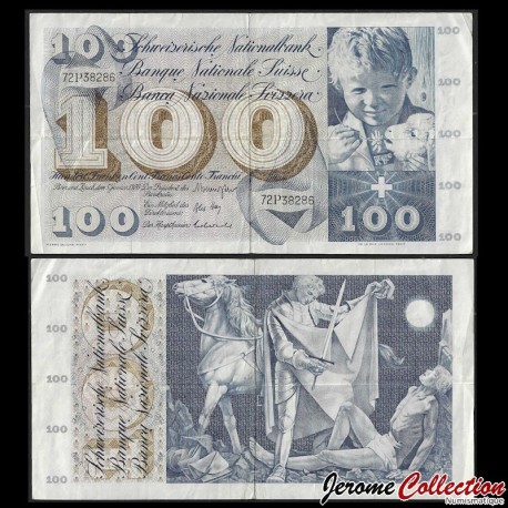 SUISSE - Billet de 100 Francs - Saint Martin - 05.01.1970 – P49L2 – JeromeCollection