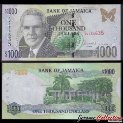 JAMAIQUE - Billet de 1000 Dollars - Michael Manley - 1.6.2021