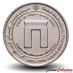 EMIRATS ARABES UNIS - Pièce de 1 Dirham - Centre financier international - 2009