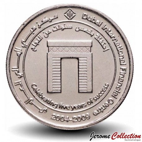EMIRATS ARABES UNIS - Pièce de 1 Dirham - Centre financier international - 2009 – Km100 – JeromeCollection