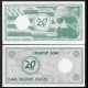 BRETAGNE / Bank Broadel Breizh - Billet de 20 LUR - Roparz Hemon - 1992 – N444727 – JeromeCollection