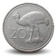 PAPOUASIE NOUVELLE GUINEE - PIECE de 20 Toea - Oiseau Casoar - 1975 – Km5 – JeromeCollection