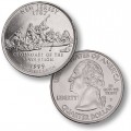 ETATS UNIS / USA - PIECE de 25 Cents (Quarter States) - New Jersey - 1999 - P [Sous scellé us MINT] – Km295 –
