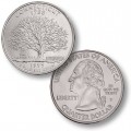 ETATS UNIS / USA - PIECE de 25 Cents (Quarter States) - Connecticut - 1999 - P [Sous scellé us MINT] – Km297 –