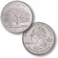 ETATS UNIS / USA - PIECE de 25 Cents (Quarter States) - Connecticut - 1999 - D [Sous scellé us MINT] – Km297 –