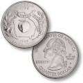 ETATS UNIS / USA - PIECE de 25 Cents (Quarter States) - Georgia - 1999 - D [Sous scellé us MINT] – Km296 –