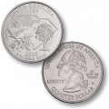 ETATS UNIS / USA - PIECE de 25 Cents (Quarter States) - Caroline du Sud - 2000 - D [Sous scellé us MINT] – Km307 –