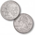 ETATS UNIS / USA - PIECE de 25 Cents (Quarter States) - Massachusetts - 2000 - D [Sous scellé us MINT] – Km305 –