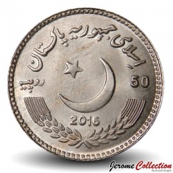 PAKISTAN - PIECE de 50 Roupies - Abdul Sattar Edhi - 2016