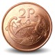 IRLANDE - PIECE de 2 Pence - Oiseau - 1975 – Km21 – JeromeCollection