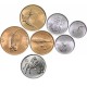 SLOVENIE- SET / LOT de 7 PIECES de 10 20 50 50 Stotinov 1 2 5 10 Tolarjev - Animaux / Insectes - 1992 / 1993 – Km3 4 5