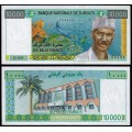 DJIBOUTI - Billet de 10000 Francs - 2009