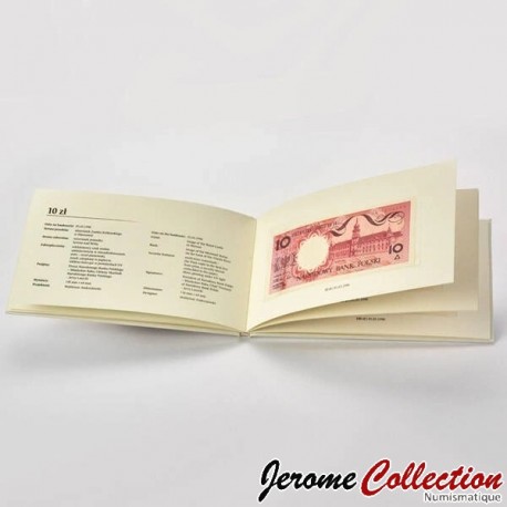 POLOGNE - SET / LOT de 9 Billets de 1 2 5 10 20 50 100 200 500 Złotych [EN ALBUM] - 1990 – P164 165 166 167 168 169 170