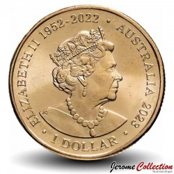AUSTRALIE - PIECE de 1 Dollar - Série Aussie Big Things : Le grand crocodile sauteur - 2023