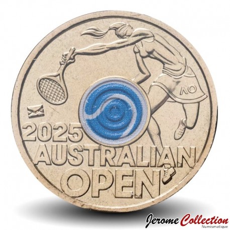 AUSTRALIE - PIECE de 2 Dollars - Open d'Australie Tennis Féminin - 2025 – N451400 – JeromeCollection