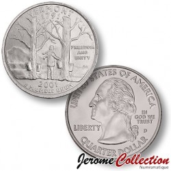 ETATS UNIS / USA - PIECE de 25 Cents (Quarter States) - Vermont - 2001 - D [Sous scellé us MINT]