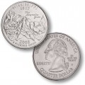 ETATS UNIS / USA - PIECE de 25 Cents (Quarter States) - Mississippi - 2002 - P [Sous scellé us MINT] – Km335 –
