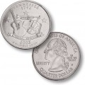 ETATS UNIS / USA - PIECE de 25 Cents (Quarter States) - Tennessee - 2002 - D [Sous scellé us MINT] – Km331 –