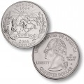 ETATS UNIS / USA - PIECE de 25 Cents (Quarter States) - Nevada - 2006 - D [Sous scellé us MINT] – Km382 –