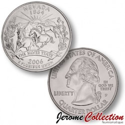 ETATS UNIS / USA - PIECE de 25 Cents (Quarter States) - Nevada - 2006 - P [Sous scellé us MINT] – Km382 –