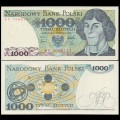 POLOGNE - Billet de 1000 Złotych - Nicolas Copernic - 1982