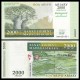 MADAGASCAR - SET / LOT de Billet de 2000 5000 Ariary - Plan d'action de Madagascar (MAP) - 2007 /2008 – P93 P94 –