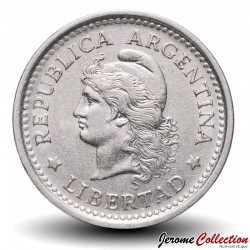 ARGENTINE - PIECE de 1 Peso - Liberté avec bonnet phrygien - 1959