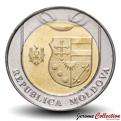 MOLDAVIE - PIECE de 10 Lei - Le Bouclier d'Étienne le Grand - 2018 – JeromeCollection