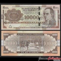 PARAGUAY - Billet de 10000 Guaranies - José Gaspar Rodríguez de Francia - 2022 – PA238c – JeromeCollection