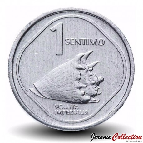PHILIPPINES - PIECE de 1 Sentimo - Lapu-Lapu / Coquillage - 1983 – Km238 – JeromeCollection