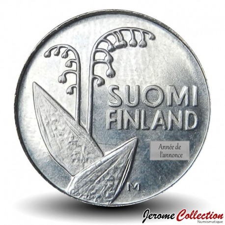 FINLANDE - PIECE de 10 Penniä - Deux brins de muguet - 2000 – Km65 – JeromeCollection