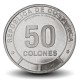 COSTA RICA - PIECE de 50 COLONES - Lézard endémique - 2023 – Km245 – JeromeCollection