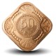 ANTILLES NEERLANDAISES - PIECE de 50 Cents - 2004 – Km36 – JeromeCollection