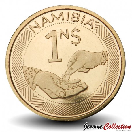 NAMIBIE - PIECE de 1 Dollar - Vente au détail - 2025 – KmNouveau – JeromeCollection