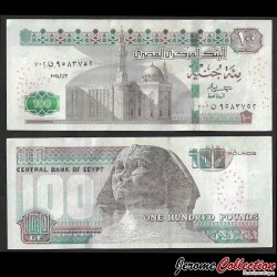 EGYPTE - Billet de 100 Pounds - Sphinx - 3.1.2024 – P76f – JeromeCollection