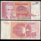 YOUGOSLAVIE - Billet de 1000 Dinara - Nikola Tesla - 1992 – P114 – JeromeCollection
