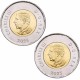 CANADA - SET / LOT de 2 PIECES de 2 DOLLARS - Daphne Odjig / Roi Charles III - 2025 – N 484623 N484766 –