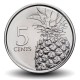 BAHAMAS - PIECE de 5 CENTS - Ananas - 2016 – Km221 – JeromeCollection