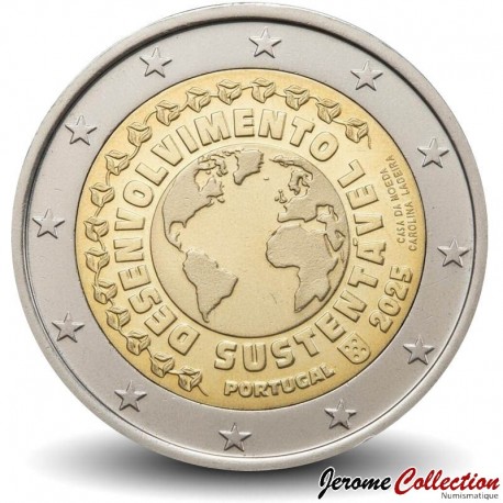 PORTUGAL - PIECE de 2 Euros - Développement durable - 2025 – N485977 – JeromeCollection